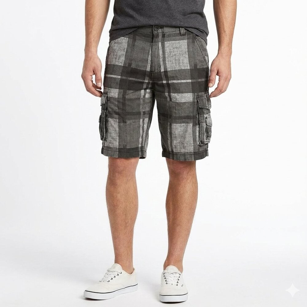 Carbon Cargo Shorts
